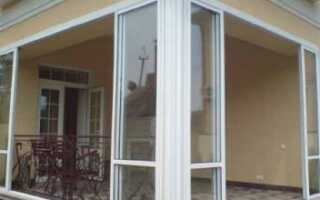 Остекление веранды и террасы — раздвижные рамы и двери