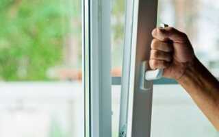 Как поступить, если не открывается пластиковое окно?