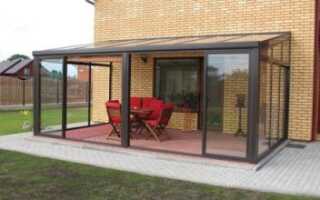 Раздвижные окна для террасы — удобное конструктивное решение