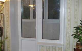 Балконная дверь с окном — выбор и особенности монтажа