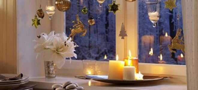 Украшение окон к новому году своими руками. Новогодние рисунки на окнах