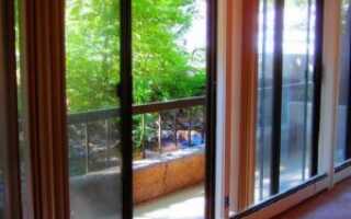 Двери пластиковые раздвижные на веранду