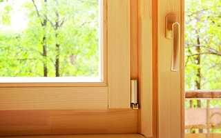 Окна из евробруса