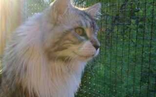 Металлическая сетка – удобная и недорогая конструкция защиты животных