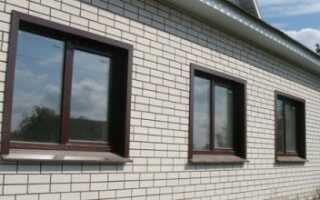 Выполняем отделку откосов окон снаружи