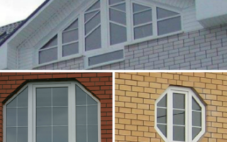 Пластиковые окна нестандартных форм и размеров