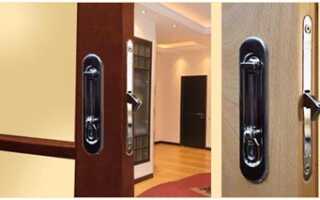 Как выбрать замок для раздвижной двери