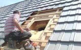 Установка мансардного окна своими руками