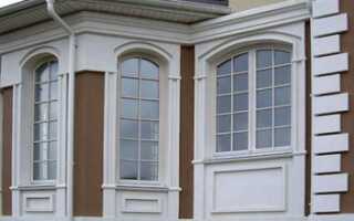 Арочные окна из дерева – красота, да и только!