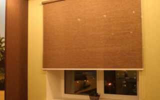 Разные способы установки рулонных штор на пластиковые окна