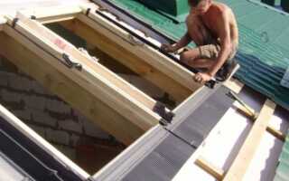 Монтаж мансардных окон Velux