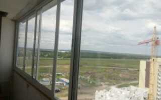 Замена стеклопакета в алюминиевом профиле