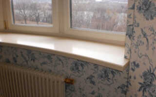 Как поставить подоконник к пластиковому окну своими руками?