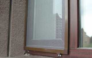 Выбор москитной сетки на окна из дерева