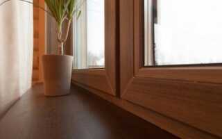 Выбор размера подоконников для пластиковых окон по стандарту