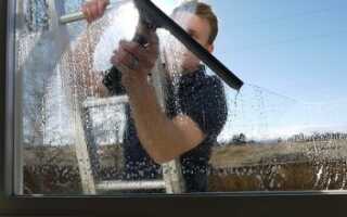 Как и чем отмыть стекла на окнах от раствора цемента?