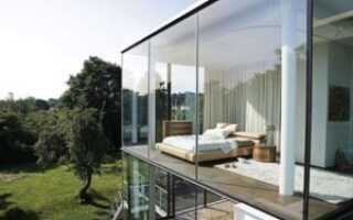 Панорамные окна в частном доме — преимущества и недостатки