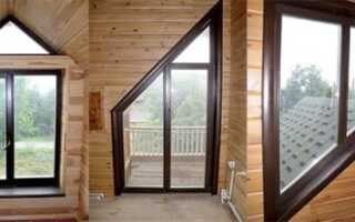 Обналичка окон в деревянном доме