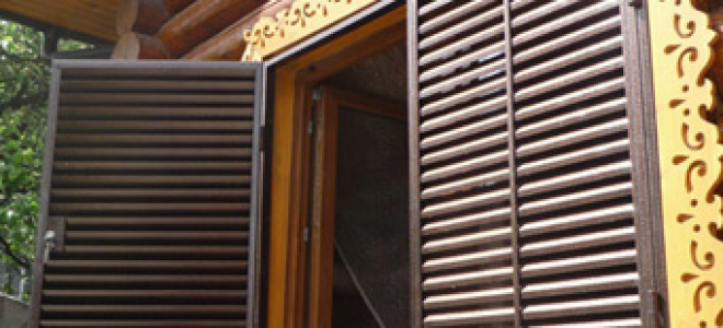 Металлические ставни на окна — способ изготовления