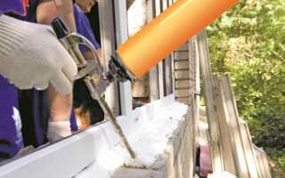 Чем закрыть пену вокруг окна с улицы