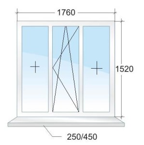 Размеры окон в "хрущевке"