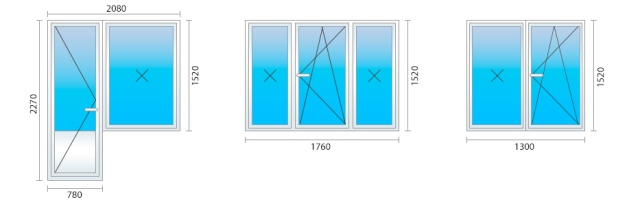 Размер окон в типовой Хрущевке