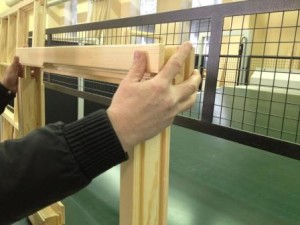 Сборка деревянного окна