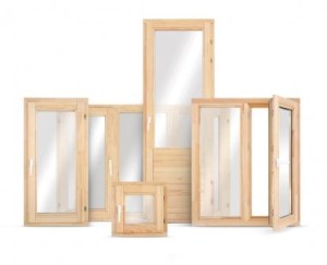 Деревянные окна со стеклопакетом