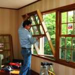 Самостоятельная установка деревянных окон