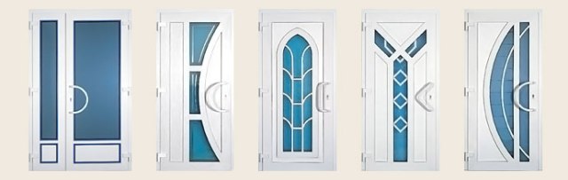 Разновидности межкомнатных пластиковых дверей