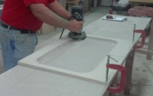 Изготовление подоконников из камня