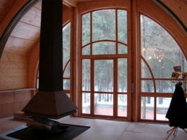 Сосновые окна