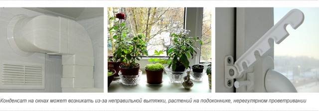 Почему потеют пластиковые окна зимой