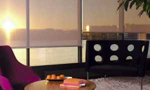 Какие бывают рулонные шторы на пластиковые окна