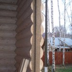 Установка окосячки на даче