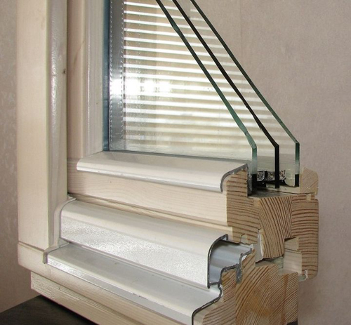 Стеклопакеты из дерева