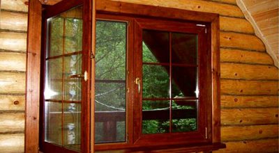 Окна из дерева со стеклопакетом