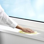 Уход за окнами ПВХ