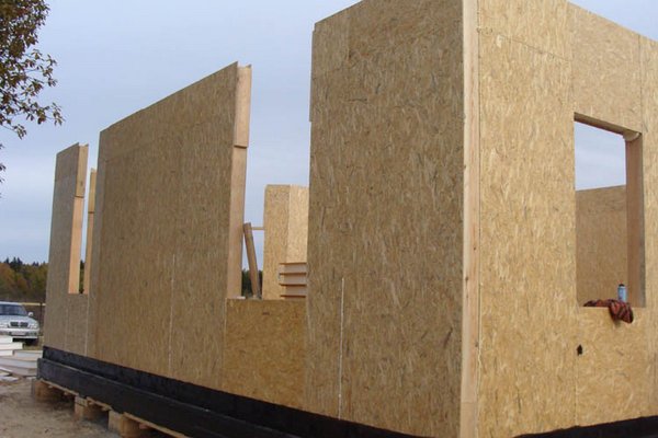 Стройка дома из SIP-панелей