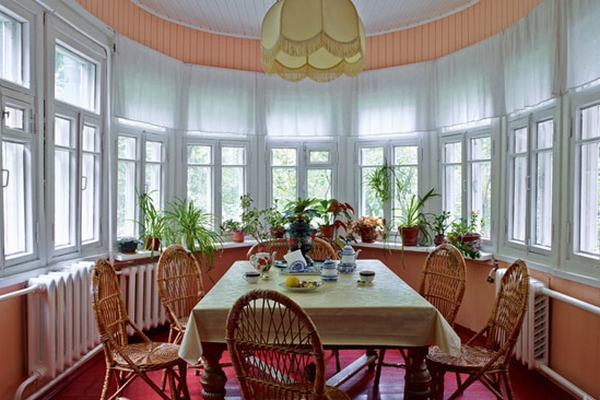 Панорамное остекление дачи Пастернака