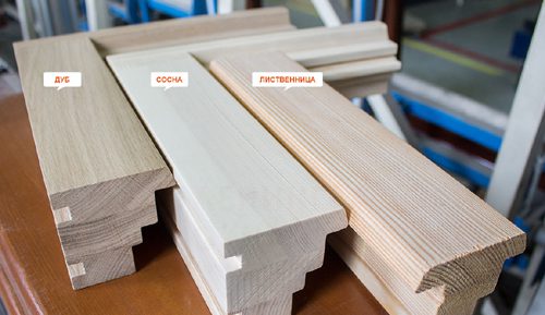 Окна из лиственницы