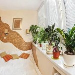 Спальня с балконом