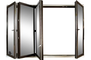 Складывающиеся окна и двери с фурнитурой GU