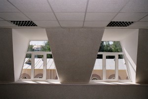 Окна с профилем Aluplast в административном здании