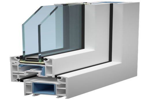 Количество камер ПВХ профиля должно быть равно толщине