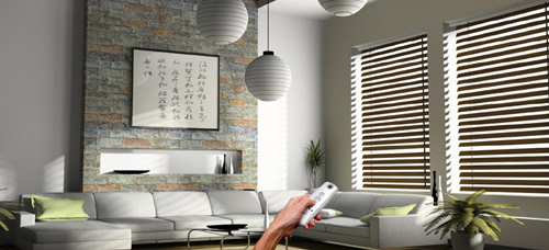 Жалюзи на окна наружные с электроприводом