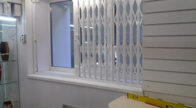 Внутренние раздвижные решетки на окна