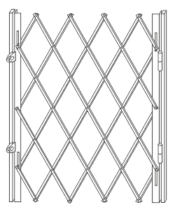 Раздвижные решетки