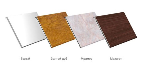 Подоконники пластиковые, размеры и цвета