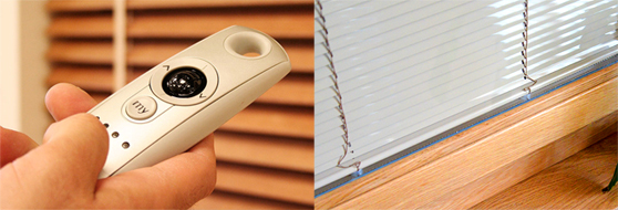 Встроенные в стеклопакет жалюзи